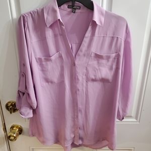 Express violet med shirt